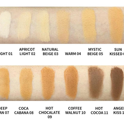 Powder Foundation, 6 Shades