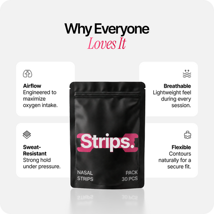 Pink Nasal Strips