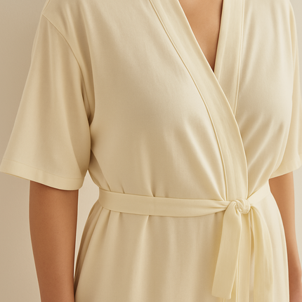Tencel | Supreme Short-sleeve Robe