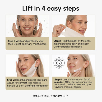 24K Gold Chin & Jawline Lifting Mask