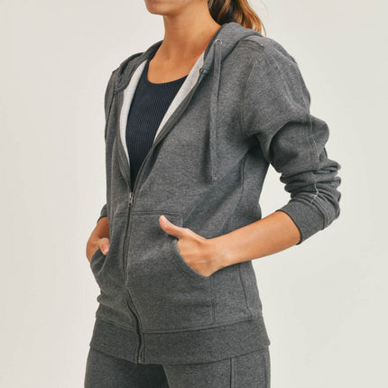 Made for Sundays Zip-Up Hoodie Jacket
