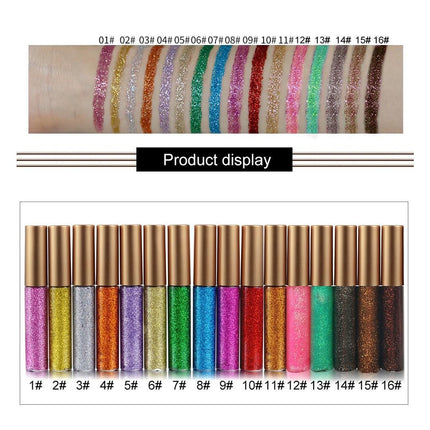 Liquid Glitter Eyeliner in 13 Shades