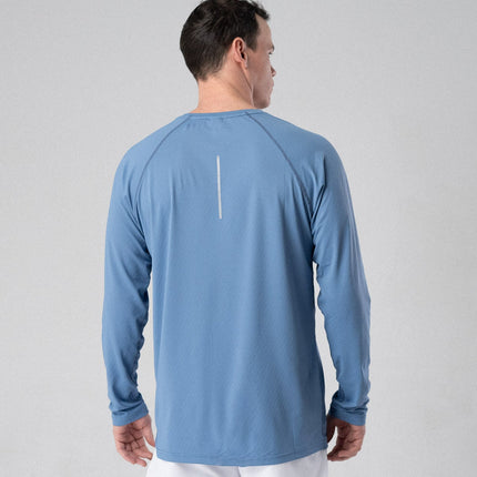 ALIVE Unleashed Long Sleeve Athletic Top – Men's Relaxed Fit Training Top