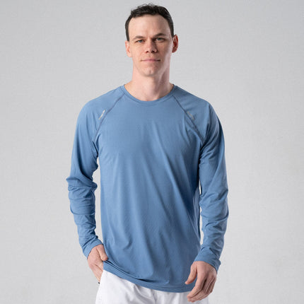 ALIVE Unleashed Long Sleeve Athletic Top – Men's Relaxed Fit Training Top