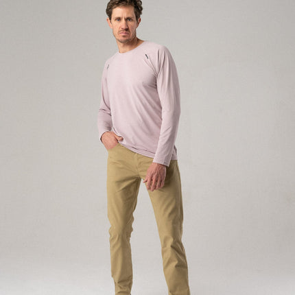ALIVE Unleashed Long Sleeve Athletic Top – Men's Relaxed Fit Training Top