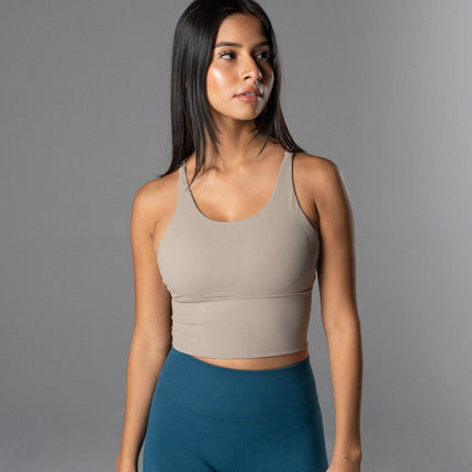 Rebellious Crop Bra – Women's High Impact Sports Bra