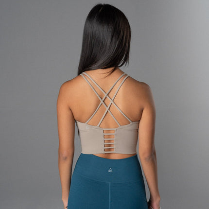 Rebellious Crop Bra – Women's High Impact Sports Bra