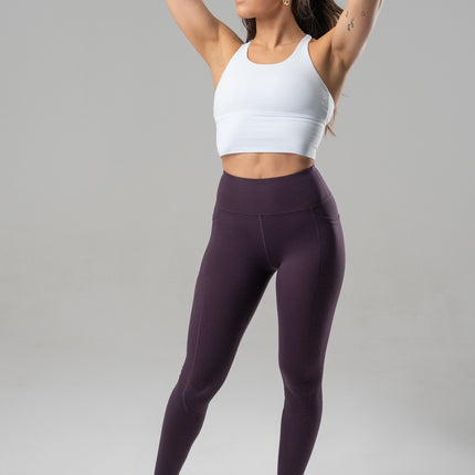 Rebellious Crop Bra – Women's High Impact Sports Bra