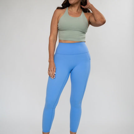 Rebellious Crop Bra – Women's High Impact Sports Bra