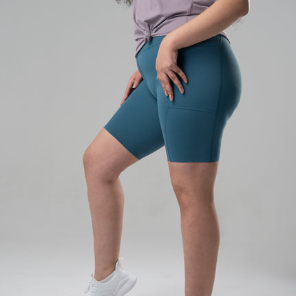 SERENE Simply Short – Women's 8" Mid Rise Running Short