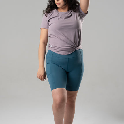 SERENE Simply Short – Women's 8" Mid Rise Running Short