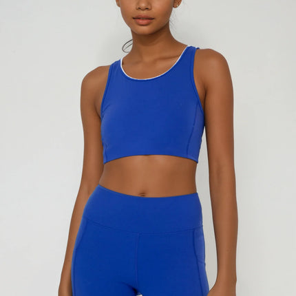 Breathe Easy Cut-Out Back Sports Bra – Lycra® Blend