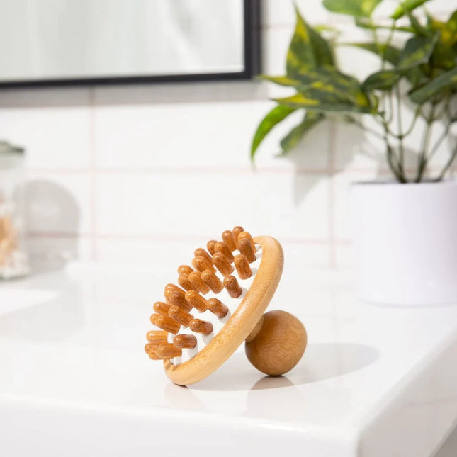 Bamboo Scalp Massager – Stimulating Hair Growth Too