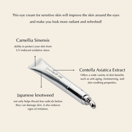 Eye Cream with Electric Massage Applicator