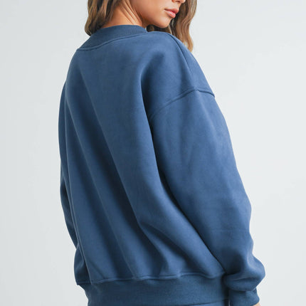 New York V-Neck Sweatshirt