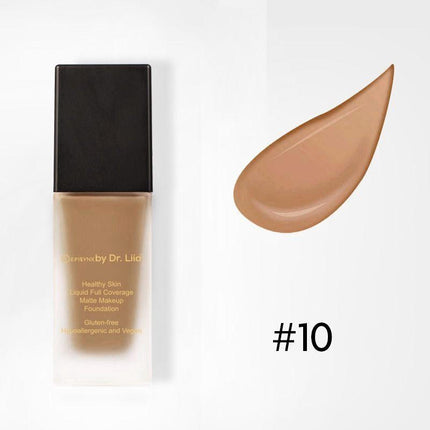Full-Coverage Matte Foundation, 16 Shades