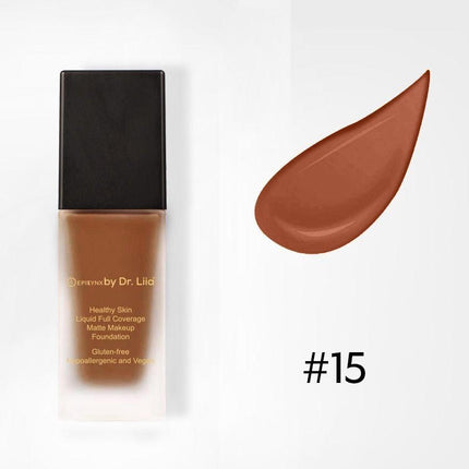 Full-Coverage Matte Foundation, 16 Shades