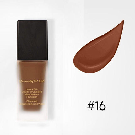 Full-Coverage Matte Foundation, 16 Shades