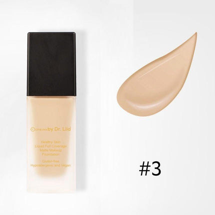Full-Coverage Matte Foundation, 16 Shades