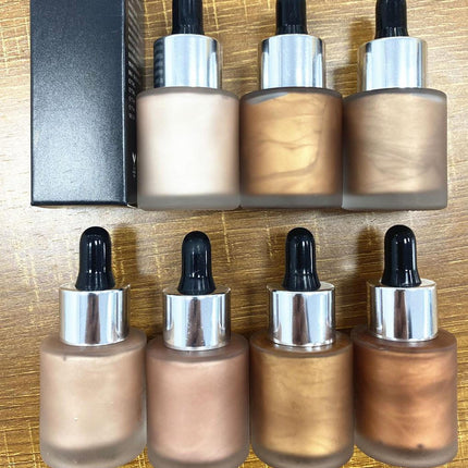 Liquid Highlighter Drops for a Dewy Glow