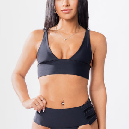 Jaws Neoprene High Waist Tummy Control Swimsuit Bottom