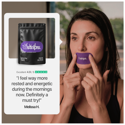 Lavender Mouth Tape