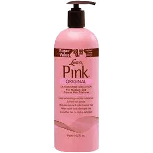 Pink Oil Moist Lotion Pump 32 oz