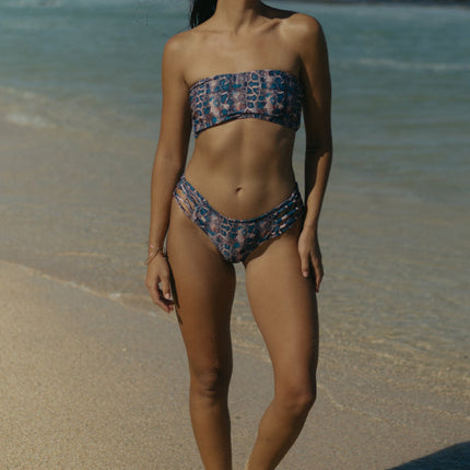 Banzai Beach Strappy Bandeau Bikini Top