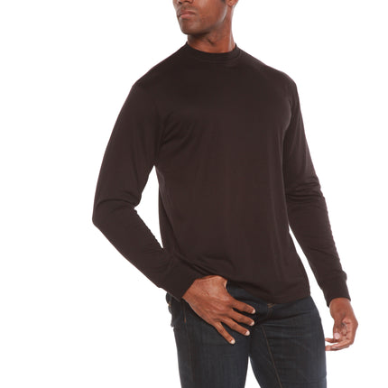 Custom Printed Men's Bamboo Viscose/Organic Cotton Long Sleeve T-Shirt