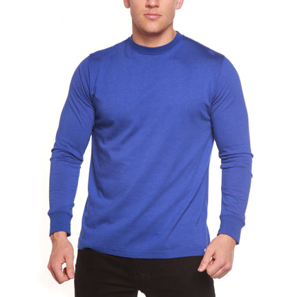 Custom Printed Men's Bamboo Viscose/Organic Cotton Long Sleeve T-Shirt