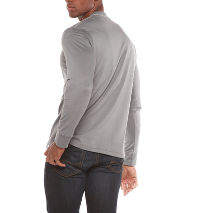 Custom Printed Men's Bamboo Viscose/Organic Cotton Long Sleeve T-Shirt