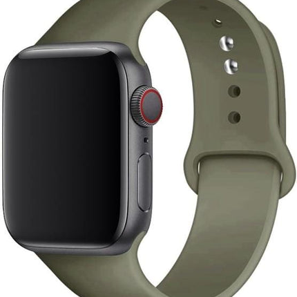 Silicone Strap Apple Watch Bands