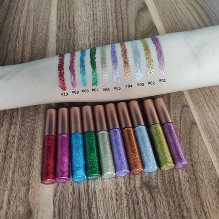 Liquid Glitter Eyeliner in 13 Shades