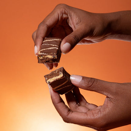 High Protein Chocolate Caramel Bar